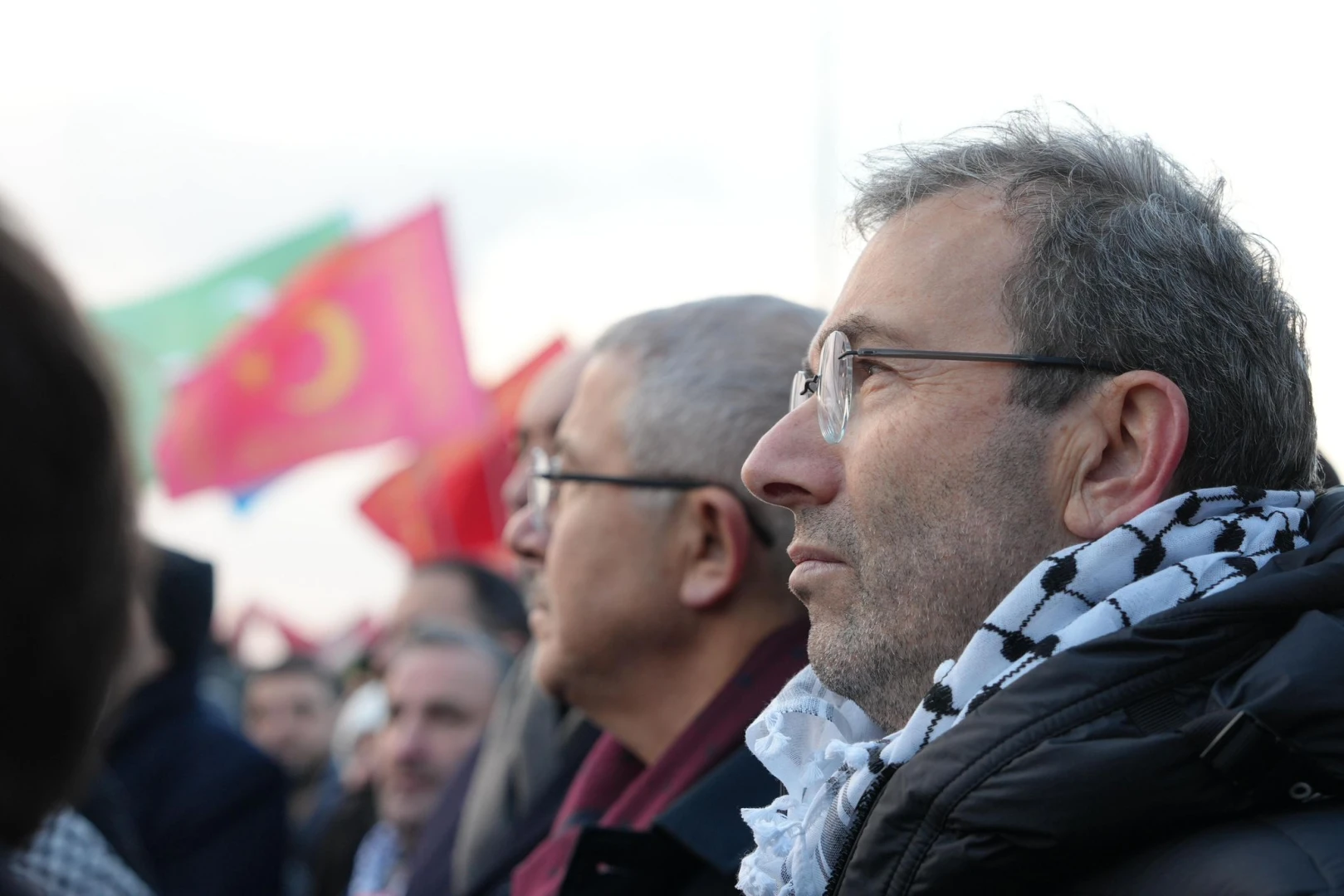 Zulme karşı susmamak, mazlumların yanında durmak için bir aradaydık