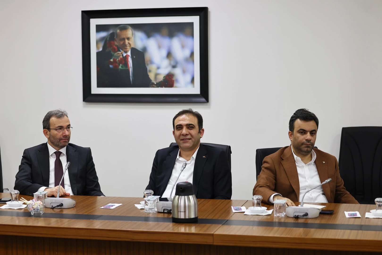 AK Parti İstanbul İl Başkanımız Abdullah Özdemir’in ev sahipliğinde, belediye başkanları toplantısına katıldık