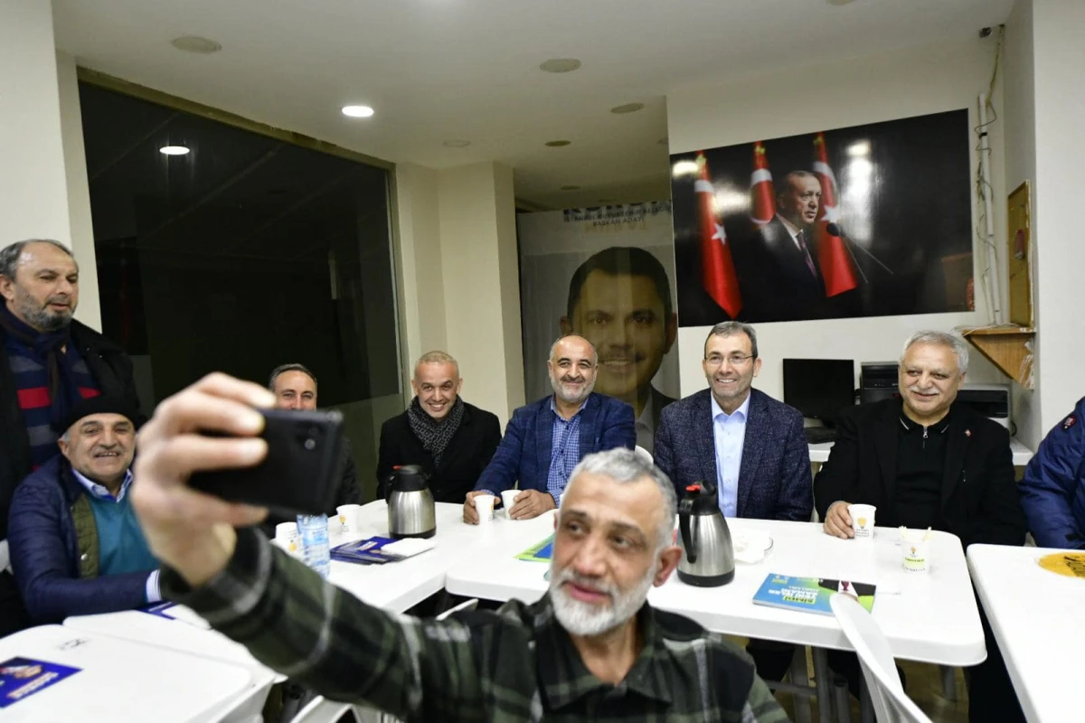 Pendik 5. Bölge Seçim Koordinasyon Merkezimizi ziyaret ettik